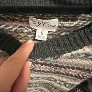 J. Crew Multicolor Sweater